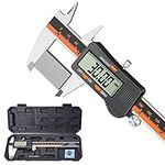 Digital Vernier Caliper, Preciva 150mm Electronic Micrometer Vernier Caliper, Measuring Tools Caliper Gauge with Mm/Inch Conversion High Precision