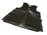 BERETTA Shooting Vest Full Mesh Vest Clay Pigeons TRAP SKEET Lightweight Vest Green Brown, Brown Bark, L