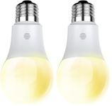 Hive Smart Light Bulb E27 Dimmable - Screw (V9), Works with Amazon Alexa, White (Pack of 2)