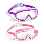 Elimoons Kids Goggles for Swimming 