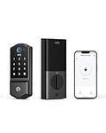 eufy Security Retro-Style Smart Lock C220, Fingerprint Keyless Entry Door Lock, Built-in Wi-Fi, App Remote Control, Front Door Smart Lock Deadbolt, 8Months Battery, Reliable Power, IP53 Waterproof