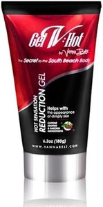 Vanna Belt: Gel-V Hot (6.3 oz) - Cellulite Reduction - Made to Diminish Dimpled Skin While You Sleep - Caffeine to Stimulate Toning and Firming Properties - Gotu Kola Extract Can Flush Excess Fluid