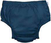 green sprouts Unisex-Adult Snap Swim Diaper, Navy, 5T
