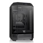 Tower 300 Black Micro-ATX Case; 2x140mm CT Fan Included; Support Up to 420mm Radiator; Optional Chassis Stand Kit Allows Horizontal Display; CA-1Y4-00S1WN-00; 3 Year Warranty