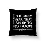 Zippered Pillow Covers Pillowcases One Side 18x18 Inch Harry Potter Spell | I Solemnly Swear Pillow Cases Cushion Cover for Home Sofa Bedding