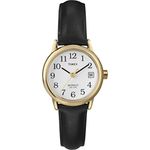 Timex Easy Reader 25mm Leather Strap Watch