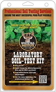 Whitetail Institute Laboratory Soil Test Kit, Ensures The Most Successful Deer Food Plot Possible, Professional Consultation Included, Receive Results Within One Week