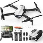 Holy Stone FPV Drone with 1080P HD Camera for Kids and Adults, HS280D Foldable RC Quadcopter with Brushless Motor, Optical Flow, Tap Fly, Voice Control, Gesture Selfie, 2 Modular Batteries