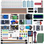 Miuzei Super Starter Kit for Raspberry Pi 4 B/3 B+/400, with Solderless Breadboard, Support Python C Code, Ultimate Starter Kit with 171 Items & Complete Tutorial for Learn Electronics & Programming