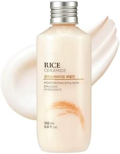 The Face Shop Rice Ceramide Moisturizing Emulsion - Rice Extract - Lightweight Face Moisturizer - Brightening - Hydrating Targets Dryness - Strengthens Skin Barrier - Face Lotion - Korean Skin Care