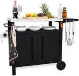 EMBERLI XL Grill Cart Outdoor with 