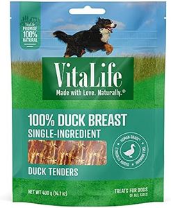 VitaLife 400 g Duck Tenders, All Natural Dog Treats