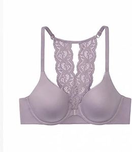 Victoria's Secret Perfect Shape Push Up Bra, Full Coverage, Padded, Smooth, Bras for Women (32DDD, Grape Mist), Grape Mist Grape Mist