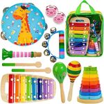 Kids Musical Instruments, 12pcs Woo