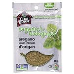 Club House, Quality Natural Herbs & Spices, Organic Oregano Leaves, 11g