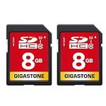 Gigastone 8GB SDHC Memory Card, Pac