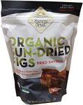 Sunny Fruit Organic Dried Smyrna Figs Natural Tender Juicy Gluten Free Pack 1Kg