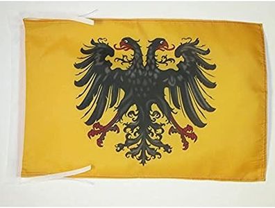 Holy Roman Empire 962-1806 Flag 18'' x 12'' cords - Kingdom of Germany SMALL flags 30 x 45cm - Banner 18x12 in - AZ FLAG