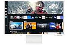 Samsung LS32CM801UUXXU 32" 4K Smart Monitor with Speakers Smart Hub for TV streaming and catch up apps