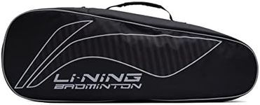 Li-Ning All Star Single Zip Badminton Polyester Kit Bag - Black