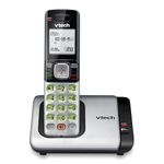 VTech CS6719 DECT 6.0 Cordless Phone with Caller ID/Call Waiting, 1 Cordless Handset, Silver/Black