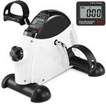 Pedal Exerciser Mini Exercise Bike for Leg and Arm Low Impact Exercise Light Weight and Portable Home Exerciser