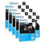 BIGFALCON Premium 135 GSM Super Self-Adhesive High Glossy Inkjet Sticker Photo Paper A4 (210x297mm) - 200 Sheets