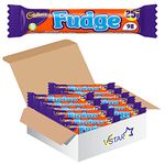 VSTAR All Chocolate Bars Collection (Cadbury Fudge Bar 22g, Half Box), 1.0 count