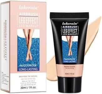 Professional Leg Makeup Cream - Waterproof & Transfer-Resistant Formula to Cover Scars, Veins, Bruises, Even Skin Tone for Smooth, Flawless Legs | Long-Lasting Body Foundation (#1 FAIREST GLOW)