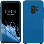 kwmobile Case Compatible with Samsung Galaxy S9 Case - TPU Silicone Phone Cover with Soft Finish - Blue Reef