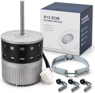 Exquimac X13 ECM Blower Motor 1/2 HP 1050 RPM, Frame 48, Hoop Included