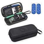 Damero Insulin Cooler Travel Case, Diabetic Travel Case with 2 Ice Packs, Diabetic Supplies Organizer for Insulin Pens or Other Diabetes Care Accessories, Black