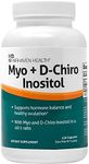 Myo-Inositol and D-Chiro Inositol Blend, 40:1 Ratio, Female Fertility Supplement for Regular Cycles, B8, 2000mg Myoinositol, 50mg D Chiro, 1 Month Supply