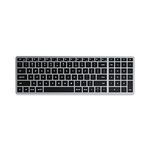 Satechi Slim X2 Bluetooth Backlit Keyboard with Numeric Keypad – Illuminated Keys & Multi-Device Sync – for M2/ M1 MacBook Pro/Air, M2/ M1 iPad Pro/Air, M2 Mac Mini, iMac M1 (Space Grey)