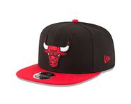 New Era NBA Chicago Bulls Men's 9Fifty Original Fit 2Tone Snapback Cap, One Size, Black