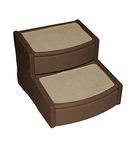 Pet Gear Easy Step II Pet Stairs, Extra Wide, Chocolate