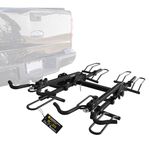 Stromberg Carlson BC-204 4-Bike Platform Style Hitch Mount Foldable Bike Rack for Cars, SUV's, Trucks with 2" Hitch