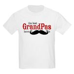 CafePress - Best Grandpas Have Mustaches - Youth Kids Cotton T-shirt