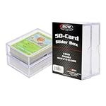 BCW 50 Card Slider Box - 12 Pack | 