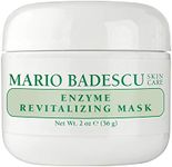 Mario Badescu Enzyme Revitalizing Mask - Infused with Nourishing Fruit Enzyme - Moisturizing Facial Mask for Radiant, Hydrated Skin and Revived Complexion - Ideal for Combination or Dry Skin