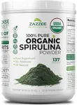 Zazzee Organic Spirulina Powder, 16