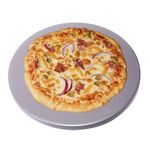 Old Stone Pizza Kitchen Glazed Round Pizza Stone for Oven and Grill, 16 inch