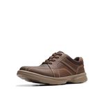 Clarks Collection Men's Bradley Walk Oxford, Beeswax Leather, 10.5 Wide US