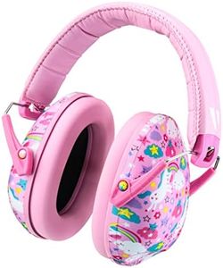 Vanderfields Kids Ear Protection Earmuffs - Toddlers & Children Age 3-16 Years - 21dB NNR - Unicorn Dream -Kids Noise Cancelling Headphones for Autism - Sound Blocking Kids Hearing Protection Earmuffs