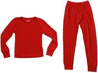 At The Buzzer Thermal Underwear Set for Boys 95362-Red-18/20