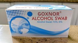 GOXNOR 600 Sterile Alcohol Swabs Antiseptic Prep Wipes Pads