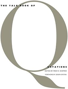 The Yale Book of Quotations