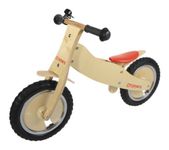 Runners-Bike | Premium Classic Wooden Balance Bike for Toddlers and Kids – Ages 2-5 Years – Seat Adjustable from 12.5 to15 Inches – 9.5 Pounds (4.3 kg)