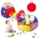GeerWest 3 in 1 Kids Play Tent for 