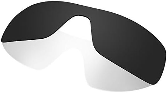 Littlebird4 1.5mm Polarized Replacement Lenses for Oakley Batwolf Sunglasses (Dark Black)
